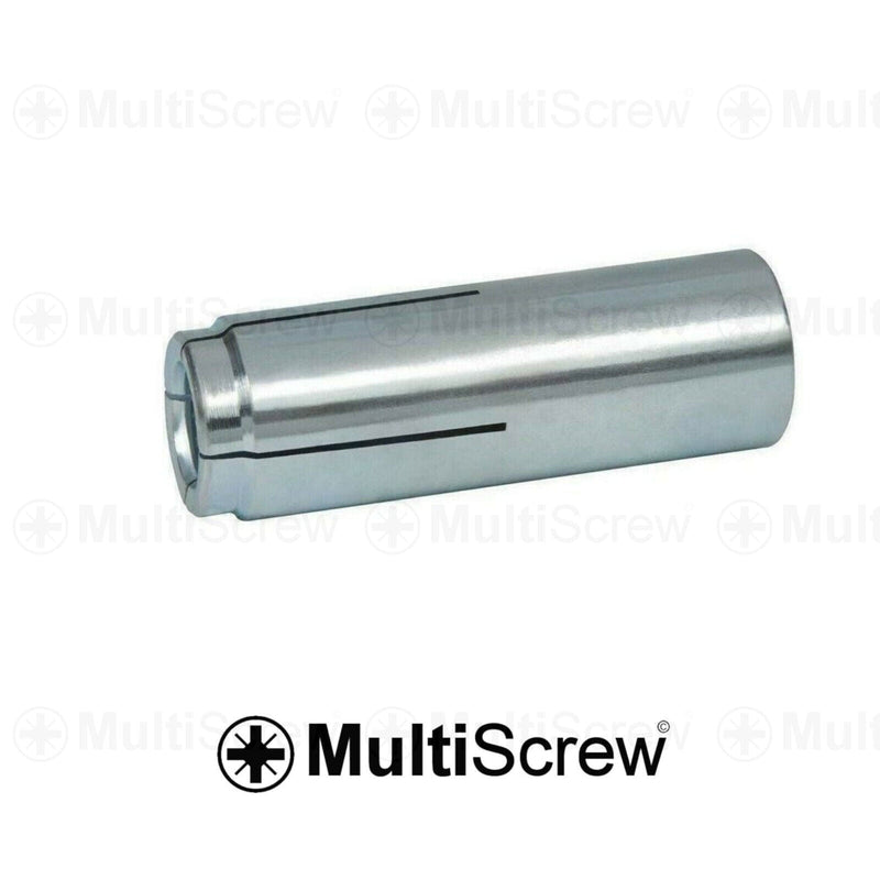 MultiScrew Home, Furniture & DIY:DIY Materials:Nails, Screws & Fasteners:Other Fasteners M6 (fits bolts 6mm) / 1 M6 6mm DROP IN ANCHOR MASONRY BRICK CONCRETE ANCHORS FIT BOLTS METRIC ZINC RING