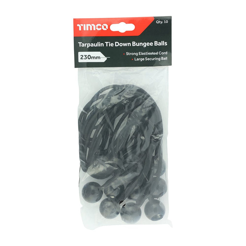 TIMCO Building Hardware & Site Protection TIMCO Tarpaulin Bungee Cord Ball Elasticated Tarp Rope Ties Down Cord Bungees for banner, tarpaulins, pavilions, tents, tent bungee hooks, tarpaulin holder, and Flag Poles.