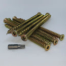 Timco Business, Office & Industrial:Fasteners & Hardware:Other Fasteners & Hardware 7.5 x 80mm DOOR WINDOW FRAME FIXING SCREWS WOOD MASONRY CONCRETE STONE BRICK TX