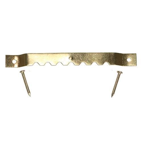 TIMCO Fasteners & Fixings TIMCO Sawtooth Hangers and Nails Electro Brass