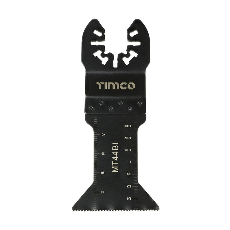 TIMCO Powertool Accessories 44mm / 1 TIMCO Multi-Tool Fine Cut Blade For Wood/Metal Bi-Metal