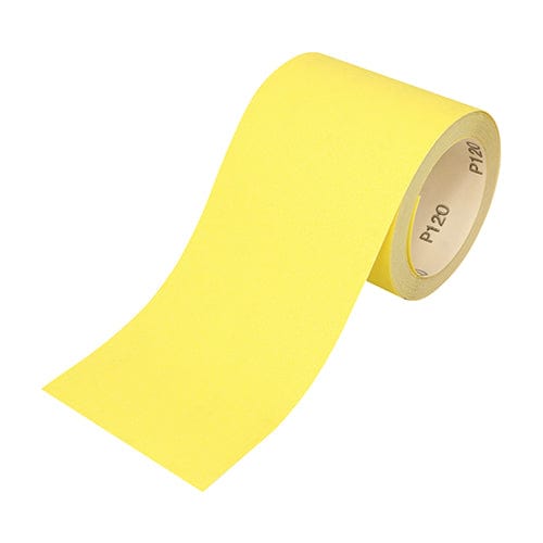 TIMCO Powertool Accessories TIMCO Sandpaper Roll 60 Grit Yellow - 115mm x 10m