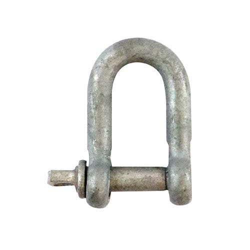 TIMCO Security & Ironmongery 5mm / 20 / Plain Bag TIMCO Dee Shackles Hot Dipped Galvanised