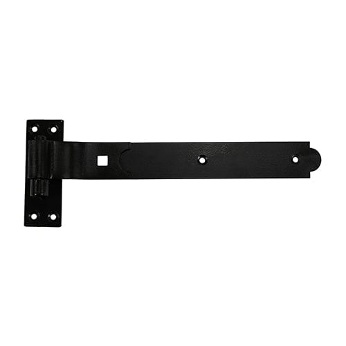 TIMCO Security & Ironmongery TIMCO Cranked Band & Hook On Plates Hinges Black