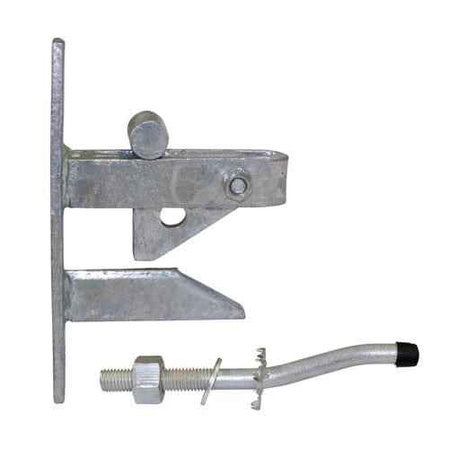 TIMCO Security & Ironmongery TIMCO Self Locking Gate Catch With Cranked Striker Hot Dipped Galvanised
