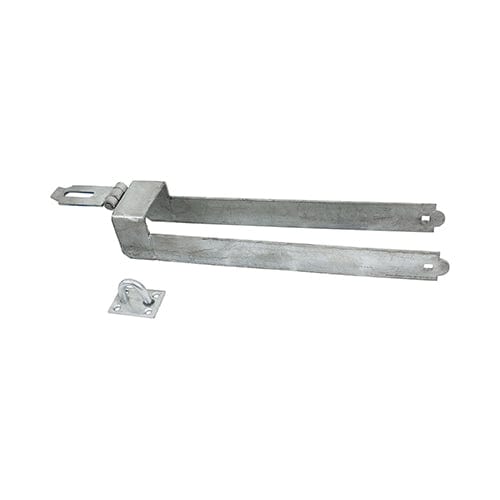 TIMCO Security & Ironmongery TIMCO Throw-Over Locking Gate Loop Hot Dipped Galvanised - 450mm