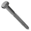 M12 (12mm) A2 Stainless Coach Screw Hex Hexagon Head Wood Screws Lag Bolt Steel