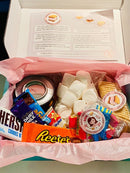 Annie's Sweets & Treats Home, Furniture & DIY:Food & Drink:Food Cupboard:Sweets & Chocolate:Candies:Gummy, Soft Sweets & Marshmallows LUXURY SMORES TOASTING KIT MARSHMALLOW BURNER REECE MILK CHOCOLATE VALENTINES