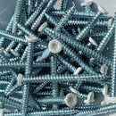 MultiScrew Business, Office & Industrial:Fasteners & Hardware:Other Fasteners & Hardware WHITE HEAD Concrete Door Window Frame Fixing Screw Countersunk BZP Torx 7.5mm