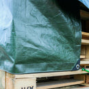 Unbranded Business, Office & Industrial:Building Materials & Supplies:Other Building Materials Waterproof Heavy Duty Tarpaulin Green Tarp Sheet Reinforced 180+GSM Tough