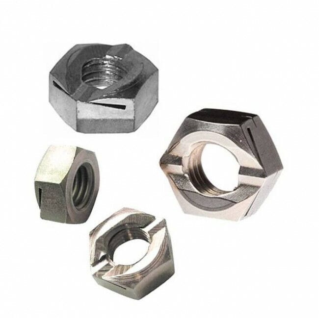 Binx Nuts – Prevailing Torque Locking Reusable Zinc-Plated Steel M3 M4 M5 M6 M8 M10 M12 M16