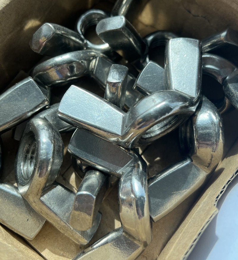 A2 Business, Office & Industrial:Fasteners & Hardware:Other Fasteners & Hardware M18 A2 Stainless Steel Wing Nut Butterfly Nuts 18mm Wingnut