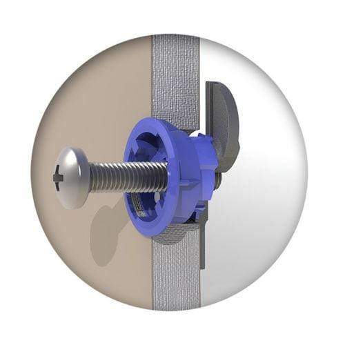 Blue Grip It Plasterboard Fixings & Screws Hollow Cavity Wall Gripit 25Mm Plug