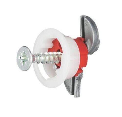 GripIt Wall Plugs 2 GRIPIT RED 18mm PLASTERBOARD FIXINGS