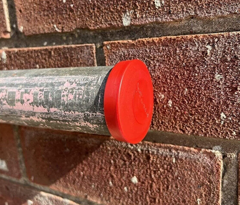 MultiScrew Business, Office & Industrial:Building Materials & Supplies:Other Building Materials 25 x Red Rebar Safety End Caps 8mm-20mm Mushroom 48mm Scaffold Tube Protection