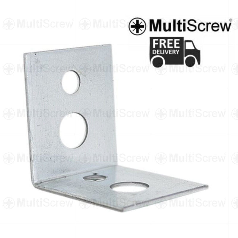 MultiScrew Business, Office & Industrial:Building Materials & Supplies:Other Building Materials 4 Suspended Ceiling Angle Bracket 25mm x 25mm Galvanised Fixing Bracket General