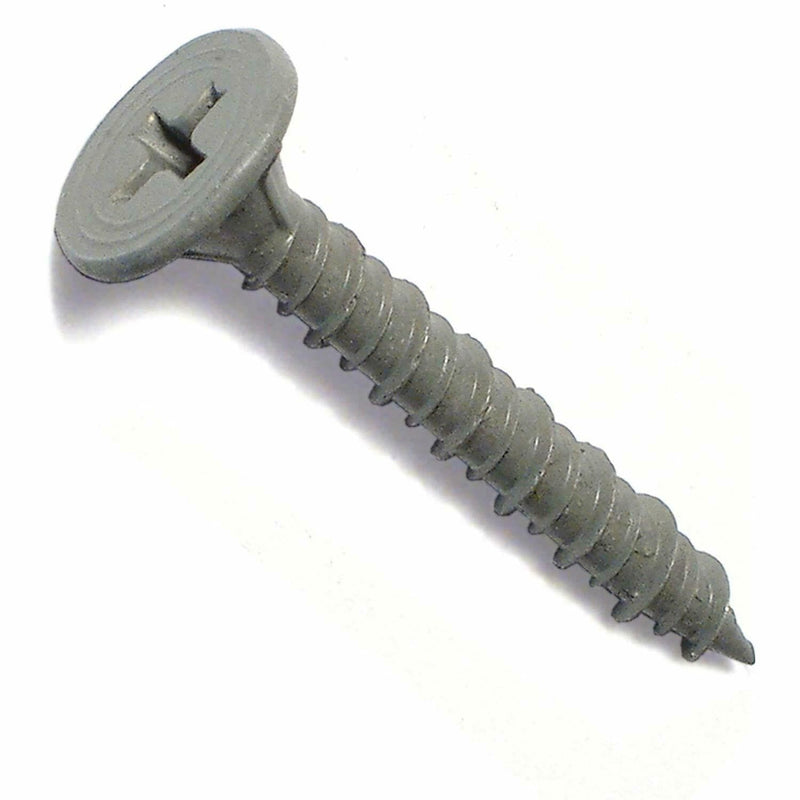 MultiScrew Business, Office & Industrial:Fasteners & Hardware:Other Fasteners & Hardware 4.2 x 32mm / 10 Cement Board Screws - Countersunk Wafer - PH - Twin-Cut - Exterior Plus - Grey