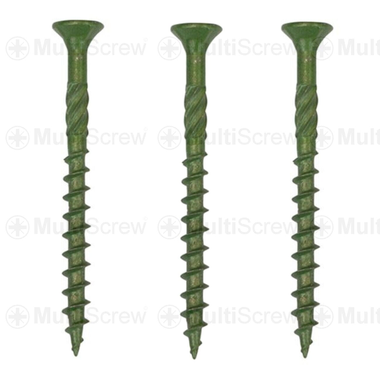 2 Inch Wood Screws Green Coated Decking Screws - Exterior Landscape ...