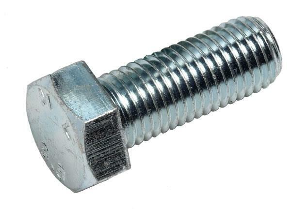 MultiScrew Business, Office & Industrial:Fasteners & Hardware:Other Fasteners & Hardware 40x HEX HEAD HIGH TENSILE FULLY THREADED SET SCREWS BOLT - M10 x 40mm ZINC STEEL