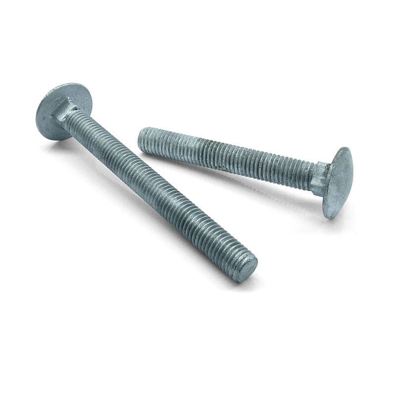 MultiScrew Business, Office & Industrial:Fasteners & Hardware:Other Fasteners & Hardware M10 (10mm) GALVANISED CUP SQUARE CARRIAGE BOLTS COACH SCREW FULL HEX NUT DIN603