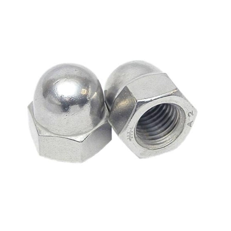 MultiScrew Business, Office & Industrial:Fasteners & Hardware:Other Fasteners & Hardware M12 / 12mm / 10 M12 / 12mm STAINLESS STEEL A2 DOME HEAD CUP NUTS TO FIT BOLTS AND SCREWS METRIC