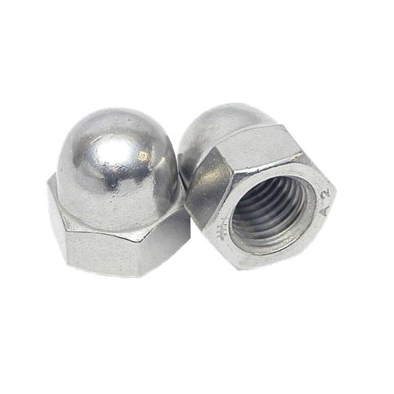 MultiScrew Business, Office & Industrial:Fasteners & Hardware:Other Fasteners & Hardware M16 / 16mm / 10 M16 / 16mm STAINLESS DOME HEAD CUP NUTS A2 STEEL ACORN CAP NUT METRIC