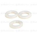 MultiScrew Business, Office & Industrial:Fasteners & Hardware:Other Fasteners & Hardware M3 / 10 NATURAL NYLON WASHERS FORM A PLASTIC FLAT M3 M4 M5 M6 M8 M10 M12 M16 M20 M24