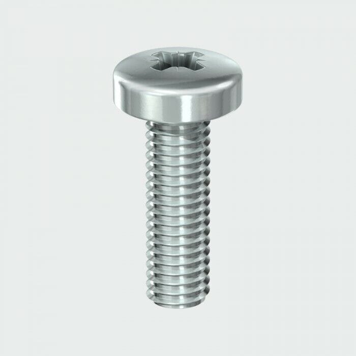 MultiScrew Business, Office & Industrial:Fasteners & Hardware:Other Fasteners & Hardware M4 / 4mm ZINC PLATED MACHINE SCREW POZI PAN HEAD DRIVE BOLTS SCREWS DIN 7985 PZ2