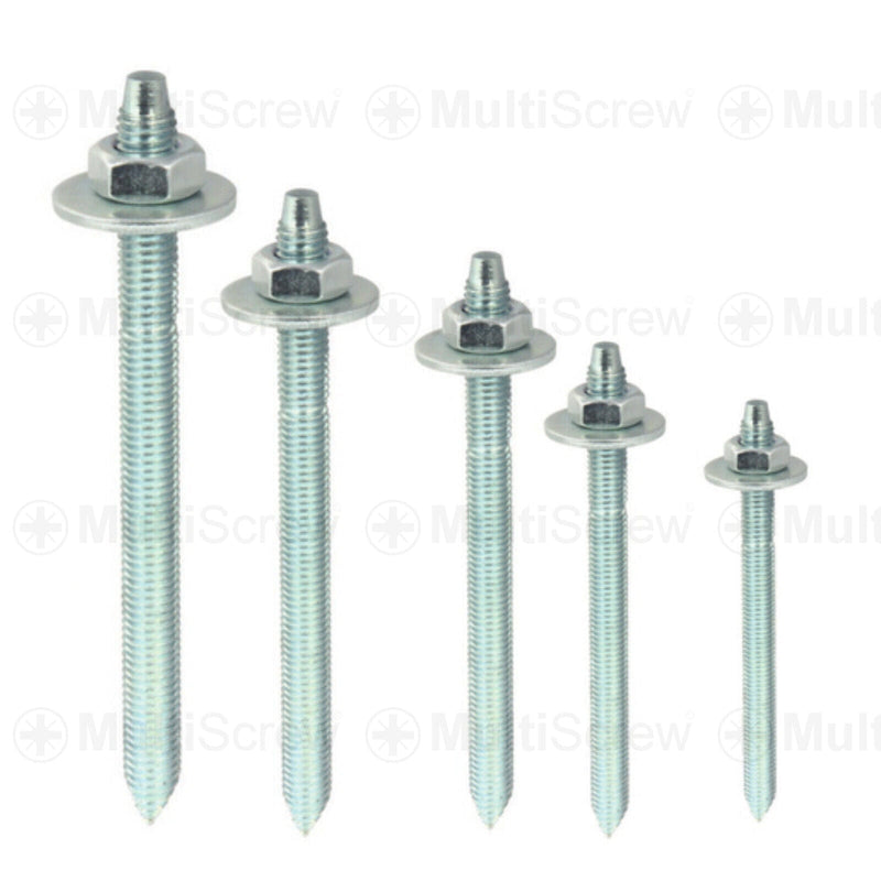 MultiScrew Business, Office & Industrial:Fasteners & Hardware:Threaded Rods & Threaded Studs CHEMICAL RESIN ANCHOR FIXING STUDS THREADED ROD/NUTS/WASHERS M8,M10,M12,M16,M20