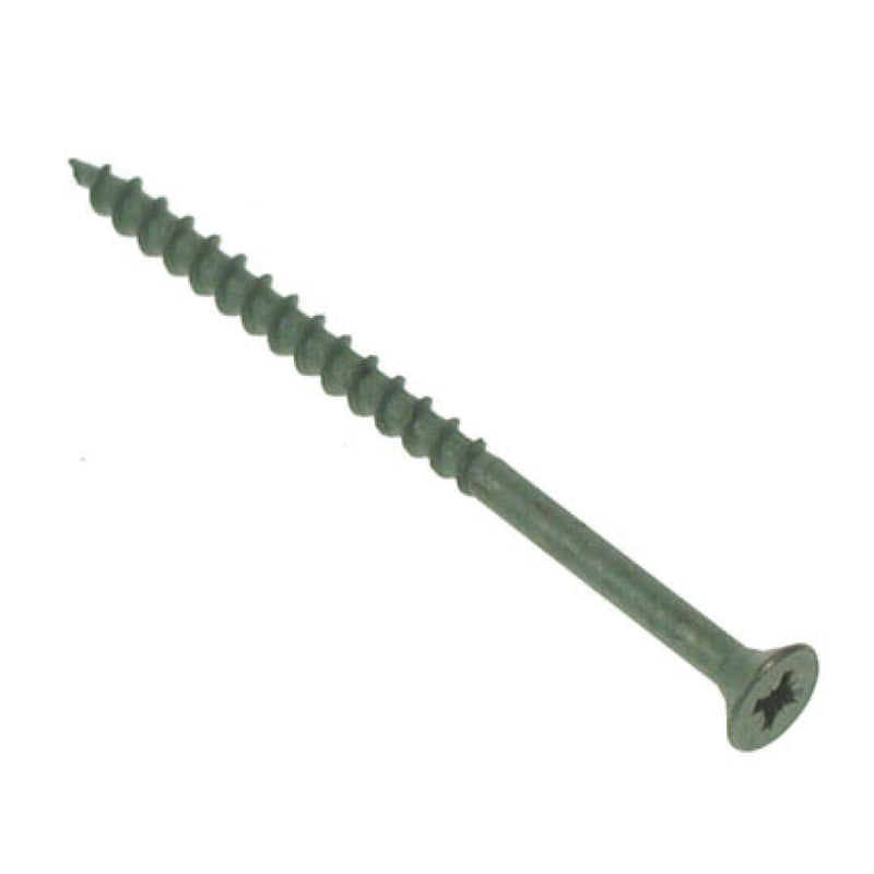 MultiScrew Business, Office & Industrial:Hand Tools:Other Hand Tools 4.0 X 40mm Green Organic Decking Screws Countersunk | 200 Box | Exterior Coated