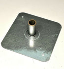 MultiScrew Business, Office & Industrial:Industrial Tools:Construction Tools:Scaffolding Scaffolding Base Plate for Scaffold Tower 150 x 150mm Zinc Plated Steel Metal