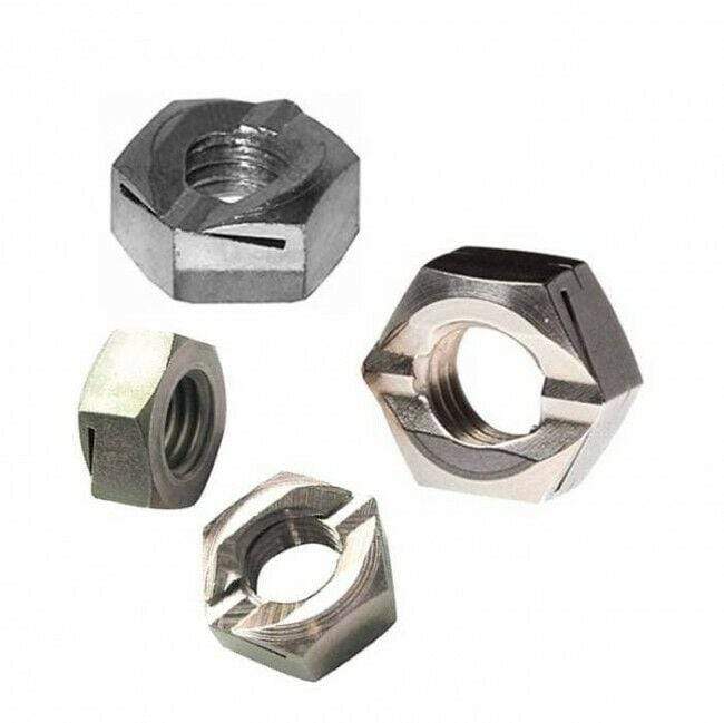 M12 Binx Nuts - Grade 5 Steel Zinc Plated - Self Locking 12Mm Lock Nut Bzp