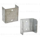 MultiScrew Garden & Patio:Garden Fencing, Privacy Screens & Gates:Fencing Clips & Brackets Fence Panel Clip Trellis Bracket Garden Decking Galvanised Fencing 44mm or 50mm