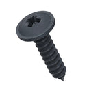 MultiScrew Home, Furniture & DIY:DIY Materials:Nails, Screws & Fasteners:Other Fasteners 10 4.2 x 25mm (No. 8 x 1") Black Passivated Pozi Flanged Self Tapping Panel Screws