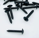 MultiScrew Home, Furniture & DIY:DIY Materials:Nails, Screws & Fasteners:Other Fasteners 4.2 x 25mm (No. 8 x 1") Black Passivated Pozi Flanged Self Tapping Panel Screws