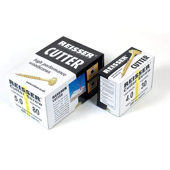 MultiScrew Reisser Cutter Woodscrews 3.5 x 16mm - 200 Pack