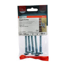 TIMCO Fasteners & Fixings TIMCO Coach Screws Hex Head Silver