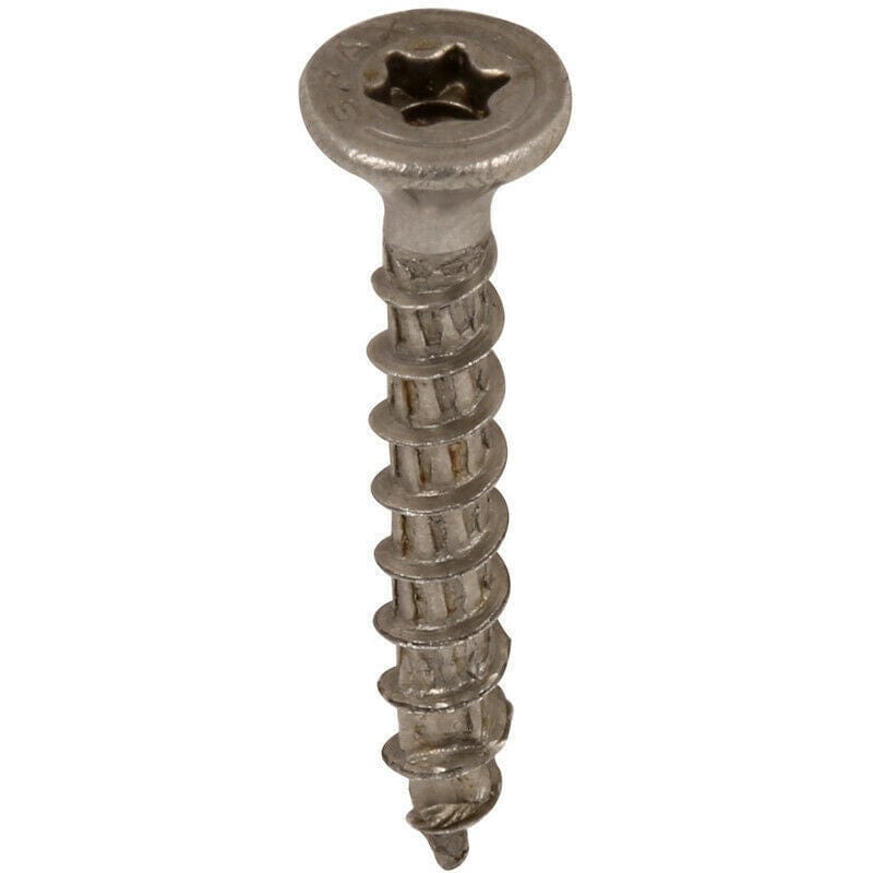 Spax Home, Furniture & DIY:Plumbing & Fixtures:Fittings SPAX A2 Stainless Steel T-STAR Plus Screw 3.5 x 30mm T15 Torx Woodscrews 200 Box