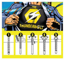 THUNDERBOLT Home, Furniture & DIY:DIY Materials:Nails, Screws & Fasteners:Other Fasteners M5, M6, GENUINE THUNDERBOLT TORX COUNTERSUNK MASONRY CONCRETE ANCHOR SCREW BOLT