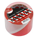 TIMCO Adhesives & Building Chemicals 100m x 70mm / Roll TIMCO Barrier Tape Red & White