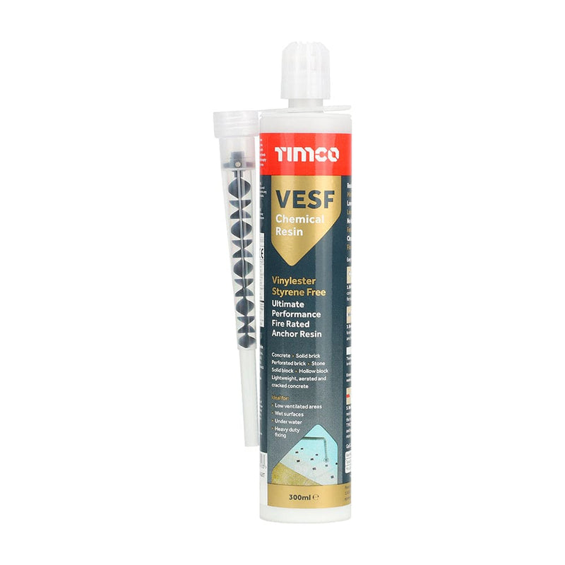 TIMCO Adhesives & Building Chemicals 300ml TIMCO Vinylester Styrene Free Chemical Anchor Resins