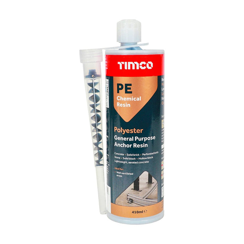 TIMCO Adhesives & Building Chemicals 410ml TIMCO Polyester Chemical Anchor Resins