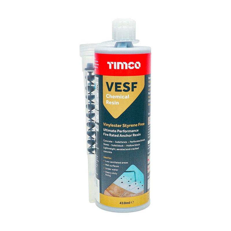 TIMCO Adhesives & Building Chemicals 410ml TIMCO Vinylester Styrene Free Chemical Anchor Resins