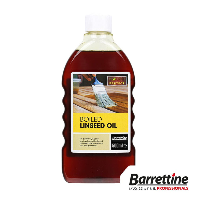 TIMCO Adhesives & Building Chemicals Barrettine Boiled Linseed Oil 500ml - Pack Qty - 1 EA