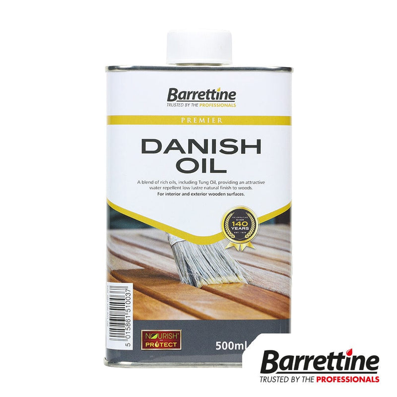 TIMCO Adhesives & Building Chemicals Barrettine Danish Oil 500ml - Pack Qty - 1 EA