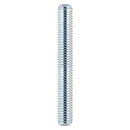 TIMCO Adhesives & Building Chemicals M10 x 1000 / 10 TIMCO Threaded Bars Grade 4.8 Silver