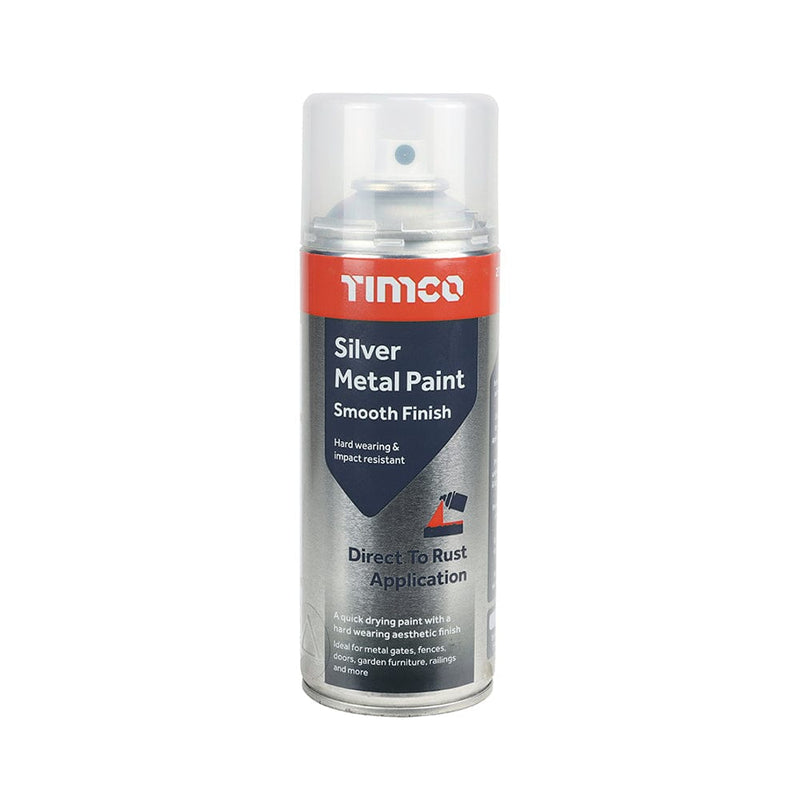 TIMCO Adhesives & Building Chemicals Silver Metal Paint Smooth