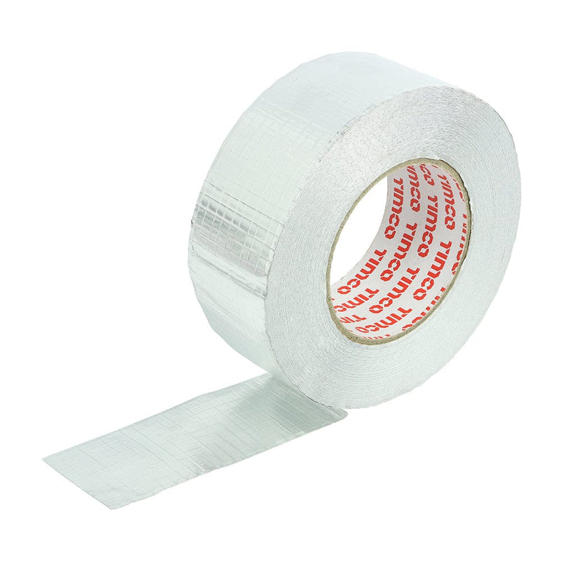 TIMCO Adhesives & Building Chemicals TIMCO Aluminium Foil Tape Reinforced - 45m x 50mm