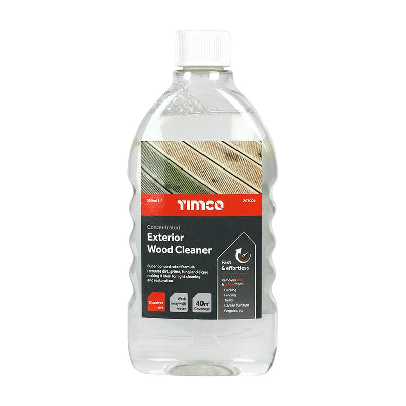 TIMCO Adhesives & Building Chemicals TIMCO Exterior Wood Cleaner Concentrate - 500ml