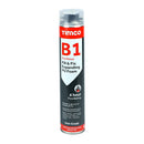 TIMCO Adhesives & Building Chemicals TIMCO Fill & Fix Fire Rated Expanding PU Foam B1 Gun Grade - 750ml